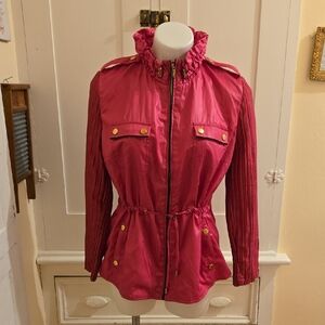 NWT Lindi hot pink lightweight jacket Sz S